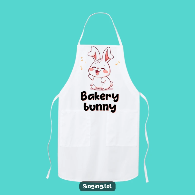 Funny Rabbit Apron: Sing Delightfully in the Kitchen with Floppy Ears