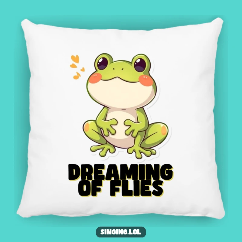 Funny Frog Croaking Pillow - Soft Comfort with a Booming Song Touch