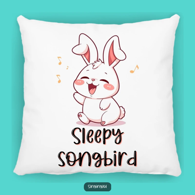 Funny Rabbit Pillow: Cuddle Up with a Singing Bunny and Floppy Ears